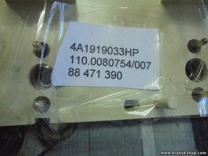 Diagramm des Tachometers Audi A6 100 C4 4A1919033HP VDO 110008754007 88471390