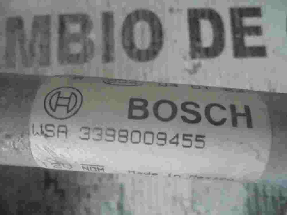 Wischermotor Gestänge vorne Mercedes-Benz ML W163 BOSCH 3398009455