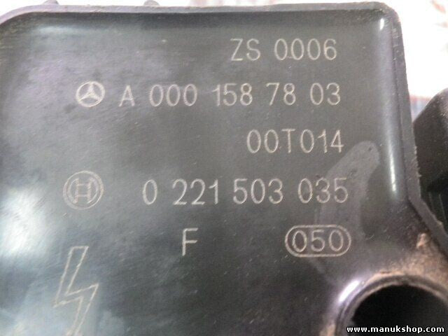 Zündspule Mercedes-Benz ML320 ZS 0006 00T014 A0001587803 BOSCH 0221503035