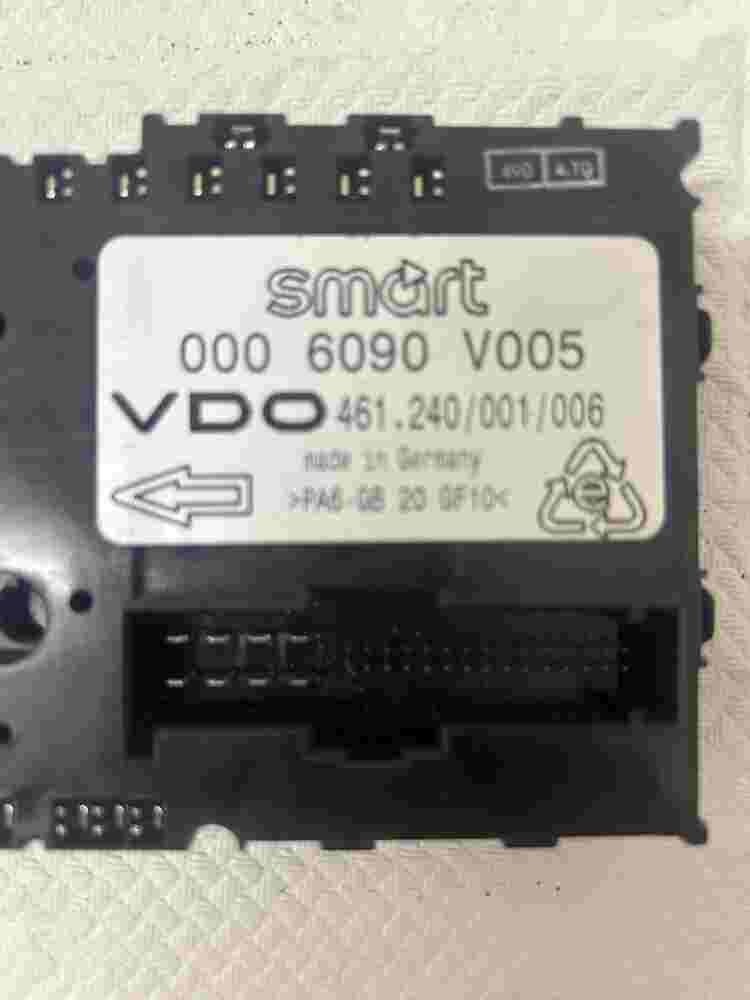 Komfortsteuergerät KSG Smart For Four 0006090V005 000 6090 V005 VDO 461240001006