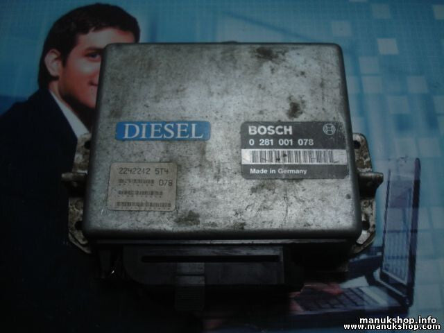 Motorsteuergerät BMW 525 22422125 T4 2242212 5T4 BOSCH 0281001078 0 281 001 078