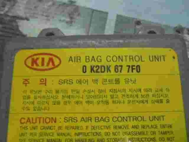 Airbagsensor Airbagsteuergerät Kia Spectra Shuma 0K2DK677F0 S1EKAN2GAA0019