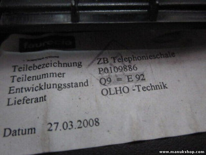 Armlehne Mercedes-Benz W221 P0109886 Q9-E92 P0107627