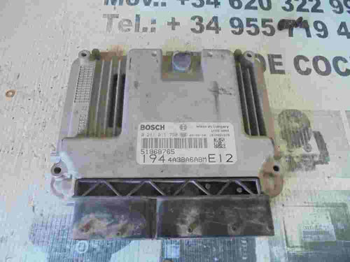 Motorsteuergerät Fiat Croma 51868765 1039S34670 1944A38A6ABME12 BOSCH 0281015790