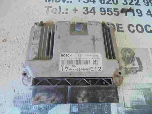 Motorsteuergerät Fiat Croma 51868765 1039S34670 1944A38A6ABME12 BOSCH 0281015790