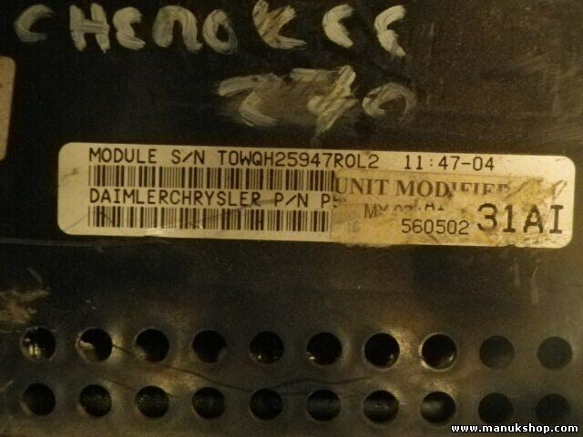 Sicherungskasten Jeep Grand Cheroke 56050231AI