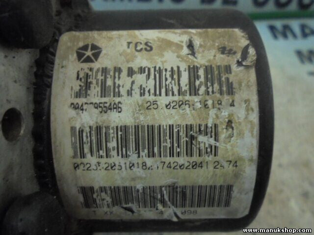 ABS Hydraulikblock Chrysler Sebring 2.0 16V 047795554AB P047795554AB 25092600223