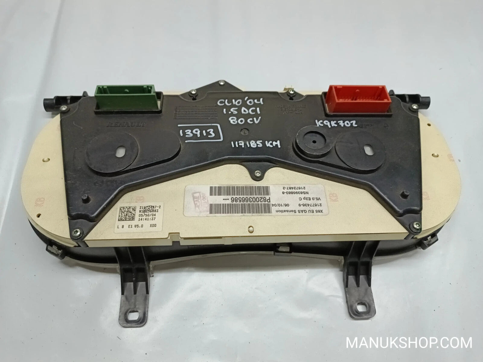 Kombiinstrument Tacho Renault Clío P8200366586 216709164 21670916-4