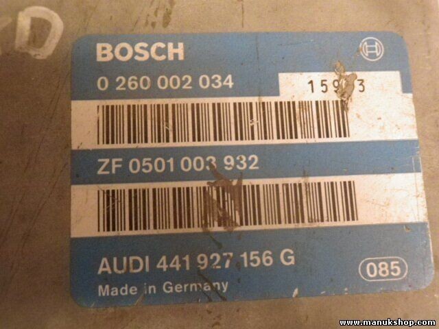 Getriebesteuerung Audi V8 441927156G 441 927 156 G ZF0501003932 0260002034