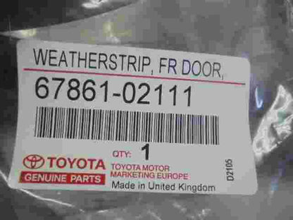Weatherstrip Front Door RH  Toyota Corolla E12 6786102111 67861-02111
