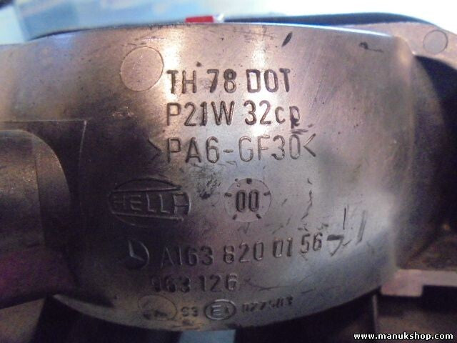 Bremsleuchte Bremslicht hinten Mercedes W163 ML A1638200156 TH78DOT P21W32CP