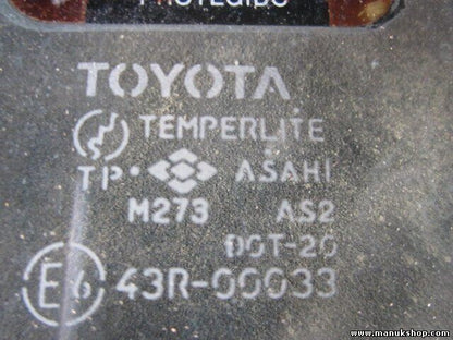 Türscheibe Seitenscheibe vorne links Toyota 4Runner 43R00033 43R-00033 M273AS2