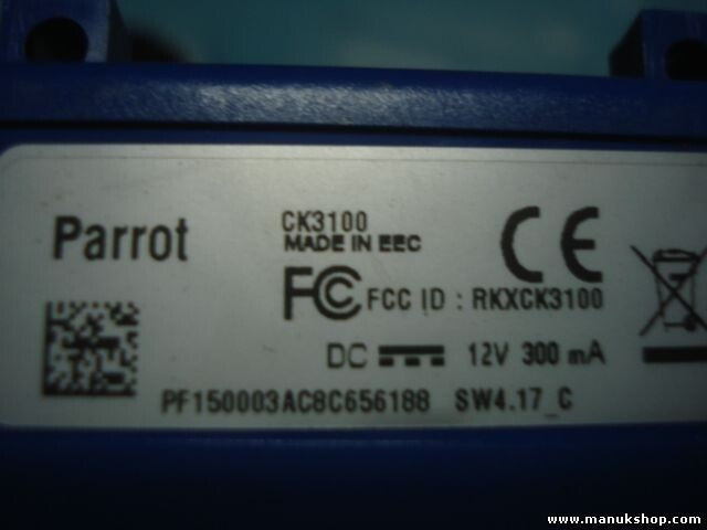 Steuergerät Interface Parrot CK3100 RKXCK3100 SW4.17 C