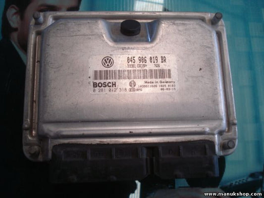 Motorsteuergerät Skoda Fabia VW Volkswagen 1.4 045906019BR 0281012318 1039S11626