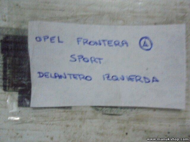 Bremsscheibe Vorne Links Opel Frontera A Sport 2.0i 4x4