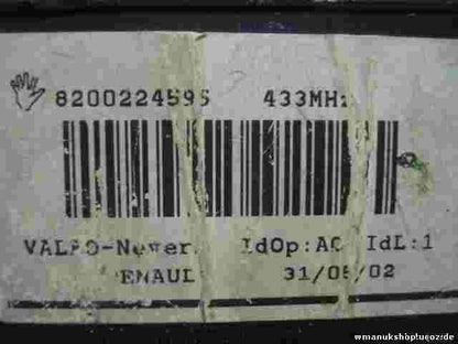 Steuergerät Kartenleser  Renault Laguna II 8200224595 433MHz VALEO ID0p VS IDL 1