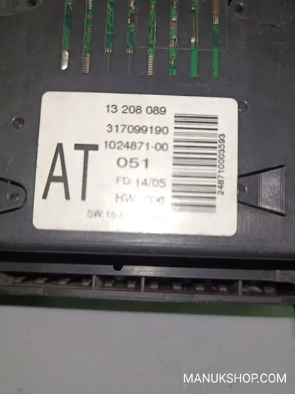 Bordcomputer Opel Astra H  Zafira B 13208089 13 208 089 13208089AT 317099190