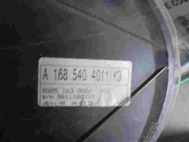 Tachoscheiben Mercedes-Benz W168 A1685404011 K9 A 168 540 4011 K9 09051639902