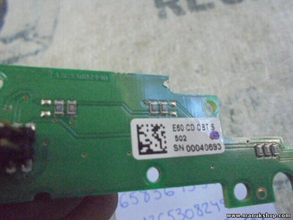 Diagramm des System-Controller Navigation BMW Е60 Е63 Е64 65836953773 00040693