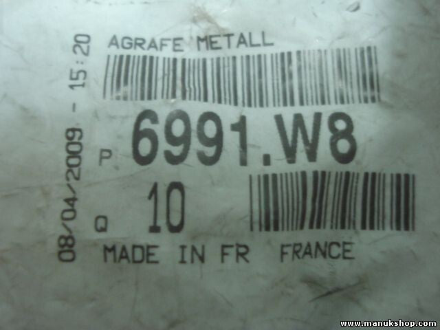 Metallclip Citroen Peugeot 6991W8 6991.W8