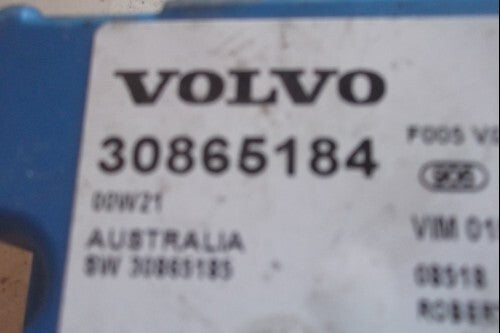 Steuergerät Wegfahrsperre Alarmmodul Volvo V40 00W21 30865184 F005V00074