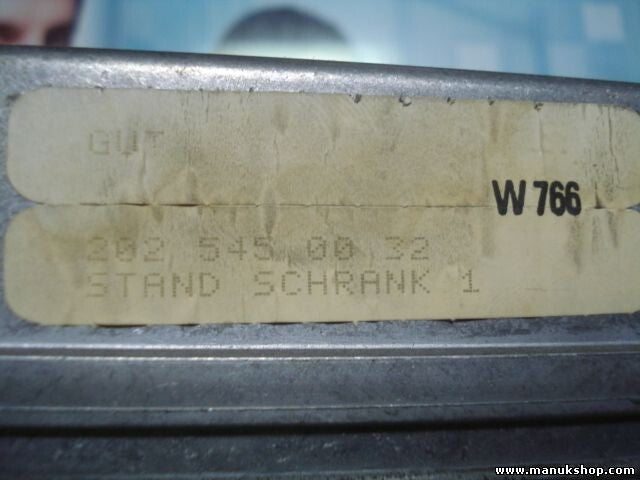 Steuergerät Gasbetätigung E-Gas Mercedes W202 VDO 2025450032 412228001009 K7