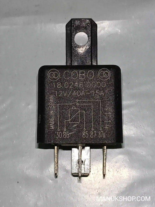 Blinker relais Piaggio X Evo 125 Cobo 1802460000 18.0246.0000  12V 40A 15A