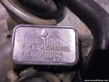 Turbolader Fiat Doblo Punto 1.3 54351014808 KP35 54359880005 359075A