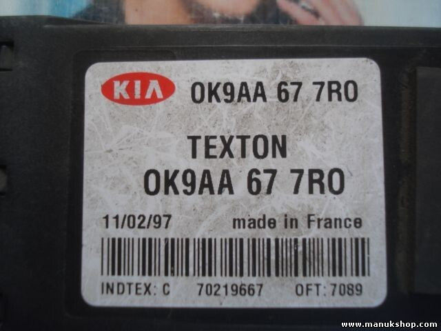 Steuergerät Zentralverriegelung Kia Clarus 0K9AA677R0 TEXTON OK9AA677R0