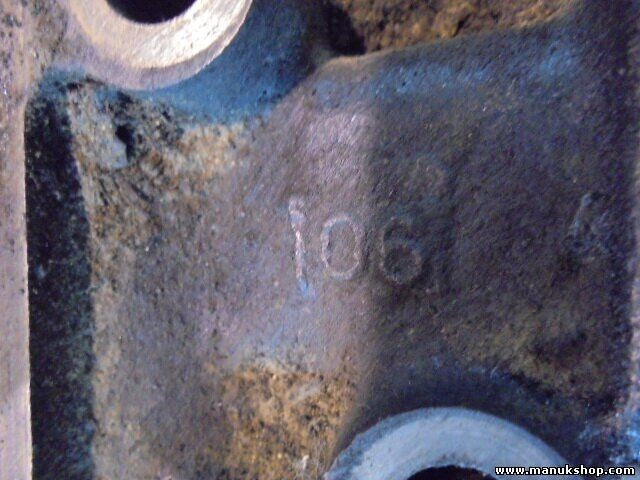 Zylinderkopf Nissan Terrano I WD21 2.4i 4WD 1987/10-1993/02 73 KW 02 T0 3005 106