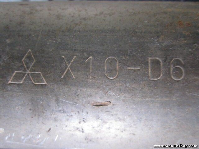 Auspuff Mitsubishi L 200 K7_T, K6_T 2.5 TD 4WD 2477 ccm, 74 KW, 100 PS X10D6