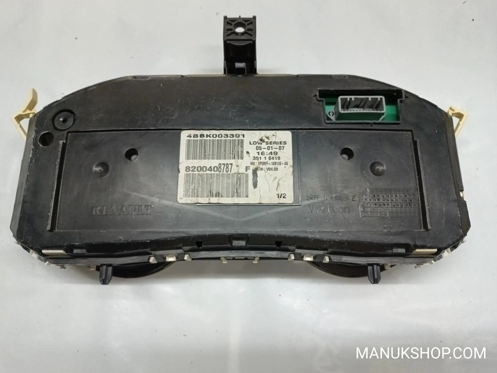 Kombiinstrument Tacho Renault Megane 8200408787F VP5RFF14B115AK VP5RFF-14B115-AK