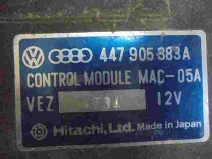 Motorsteuergerät  Audi 100/200/ Turbo 447905383A 447 905 383A Hitachi MAC-05A