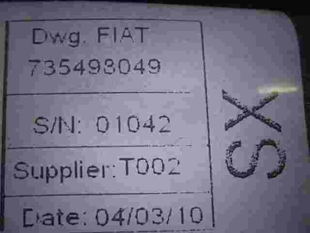 Sicherheitsgurt Gurt vorne links  Fiat Doblò 3 Cargo 735498049