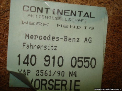 Heizkissen Mercedes-Benz W140 AG A1408203498 1409100550 YAP 2561/90