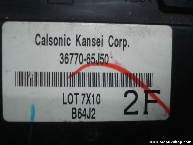 Sicherungskasten Suzuki Grand Vitara 36770-65J50 3677065J50 LOT7X10 B64J2