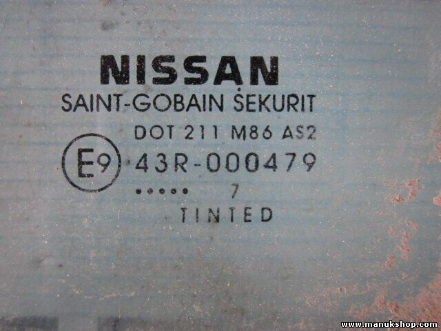 Türscheibe Seitenscheibe hinten links Nissan Pick-Up 2007 43R000479