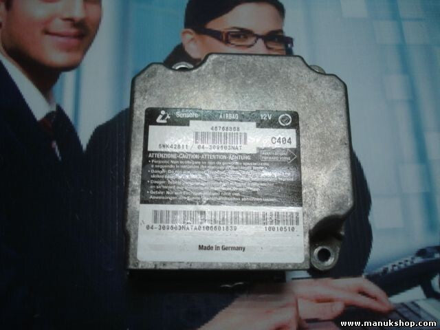 Airbagsensor Airbagsteuergerät Fiat Bravo Brava 182 1.4 46768868 0046768868