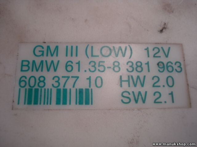 Steuergerät Grundmodul BMW E39 61.3 5-8 381 963 61358381963