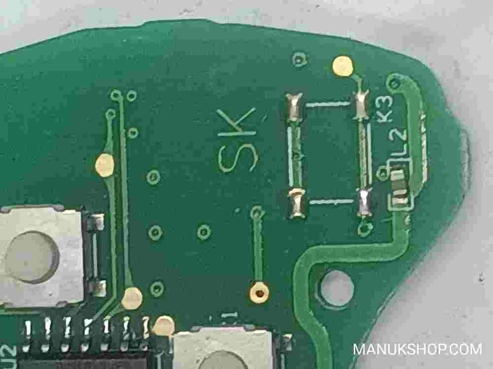 Funkfernbedienung Schlüssel Gehäuse Renault Clio3 Kangoo Twingo Trafic  L1C2C4