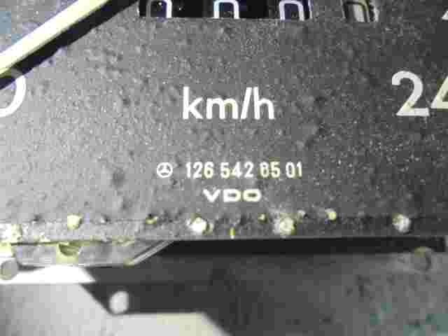 Tachometer Mercedes-Benz W126 1265428501 VDO 126 542 85 01