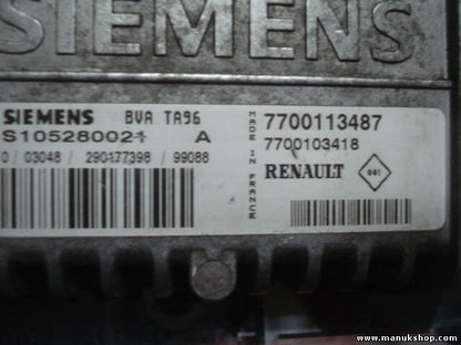 Getriebesteuerung Renault Cilo 1.6 BVA TA96 7700113487 7700103418 S105280021