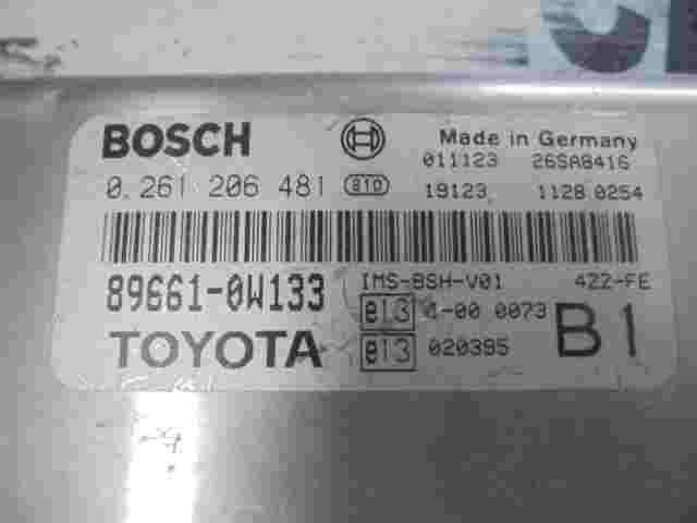 Motorsteuergerät Toyota Corolla E110 E11 896610W133 89661-0W133 BOSCH 0261206481