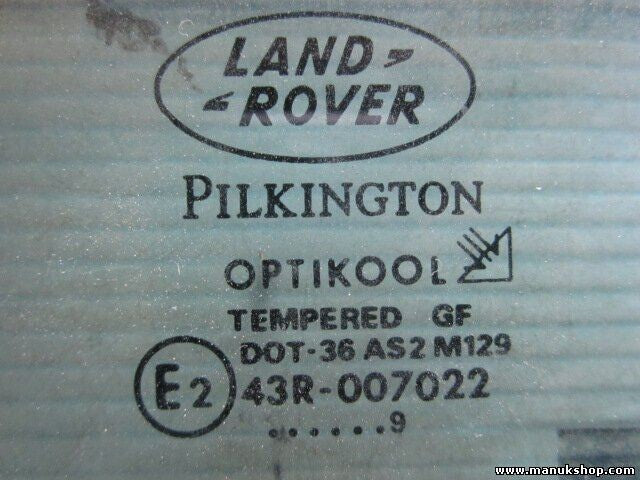 Dreieckscheibe Seitenscheibe hinten rechts Land Rover Range DOT36AS2M129