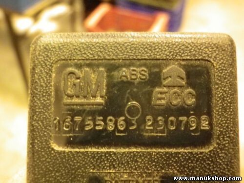Gurtschloss Gurtschnapper  hinten mittel Opel Frontera 16755863 230792 GM