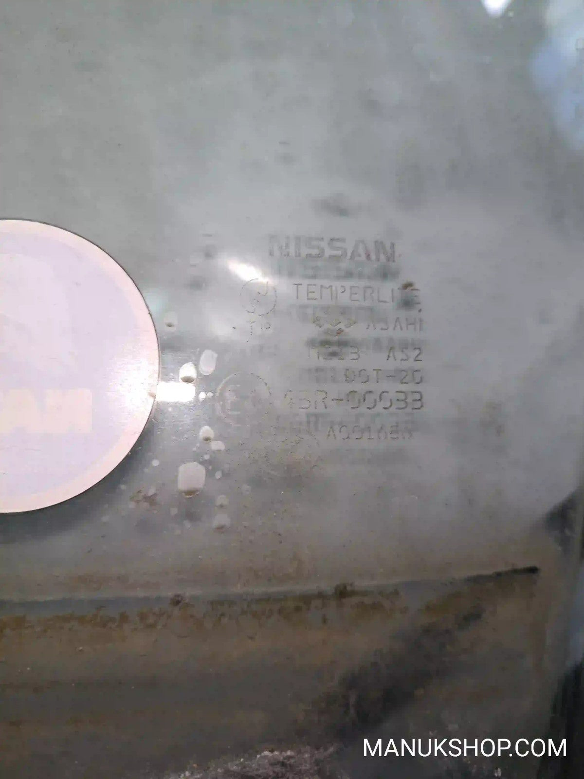 Türscheibe Seitenscheibe vorne links  Nissan Note Pick-Up 43R00033  43R-00033