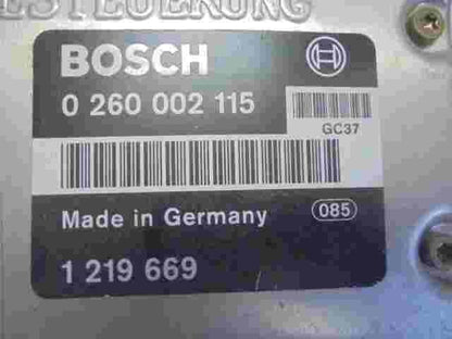 Getriebesteuerung BMW E34 525 2.5 1219669 1 219 669 1219678 BOSCH 0260002115