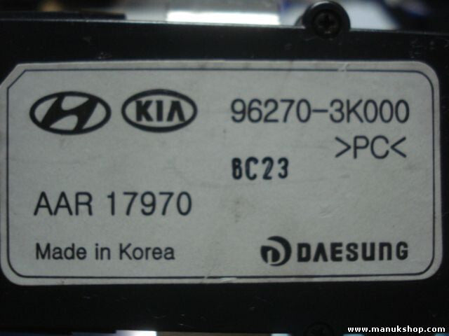 Antennenverstärker Hyundai Kia 962703K000 96270-3K000 AAR 17970