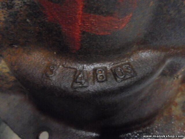 Differential hinten Hinterachsgetriebe Mitsubishi 2.5 L040 TD piñón 37/7