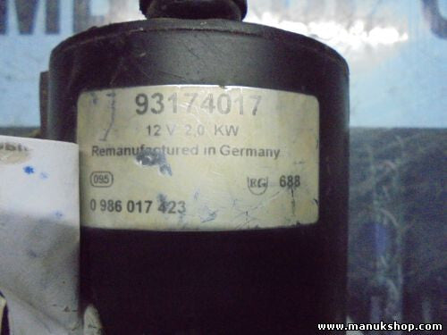 Anlasser Opel Frontera B 2.2D Zafira Vectra 2.0 DTl 0986017423 93174017 025909